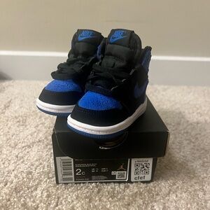 2c Jordan 1 Retro Black/Royal Blue